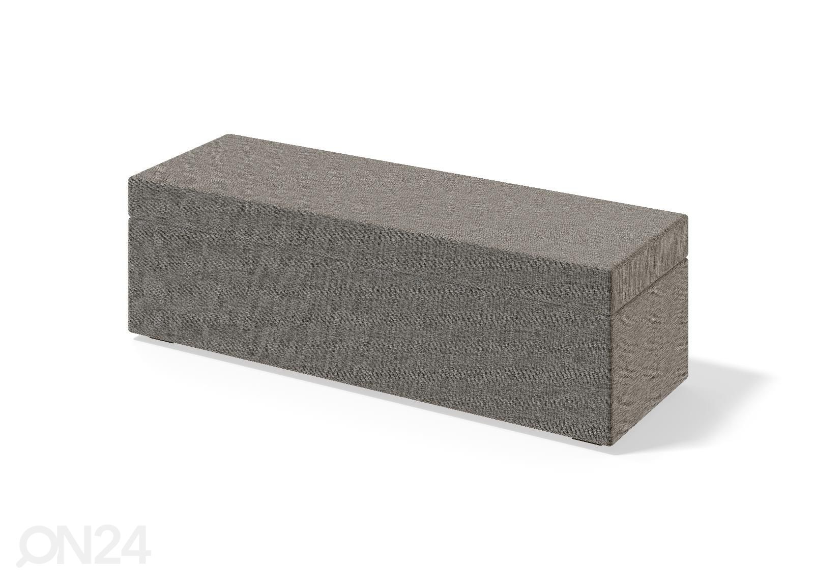 Sleepwell sängynpäätylaatikko RED/BLACK PLAIN 180 cm kuvasuurennos