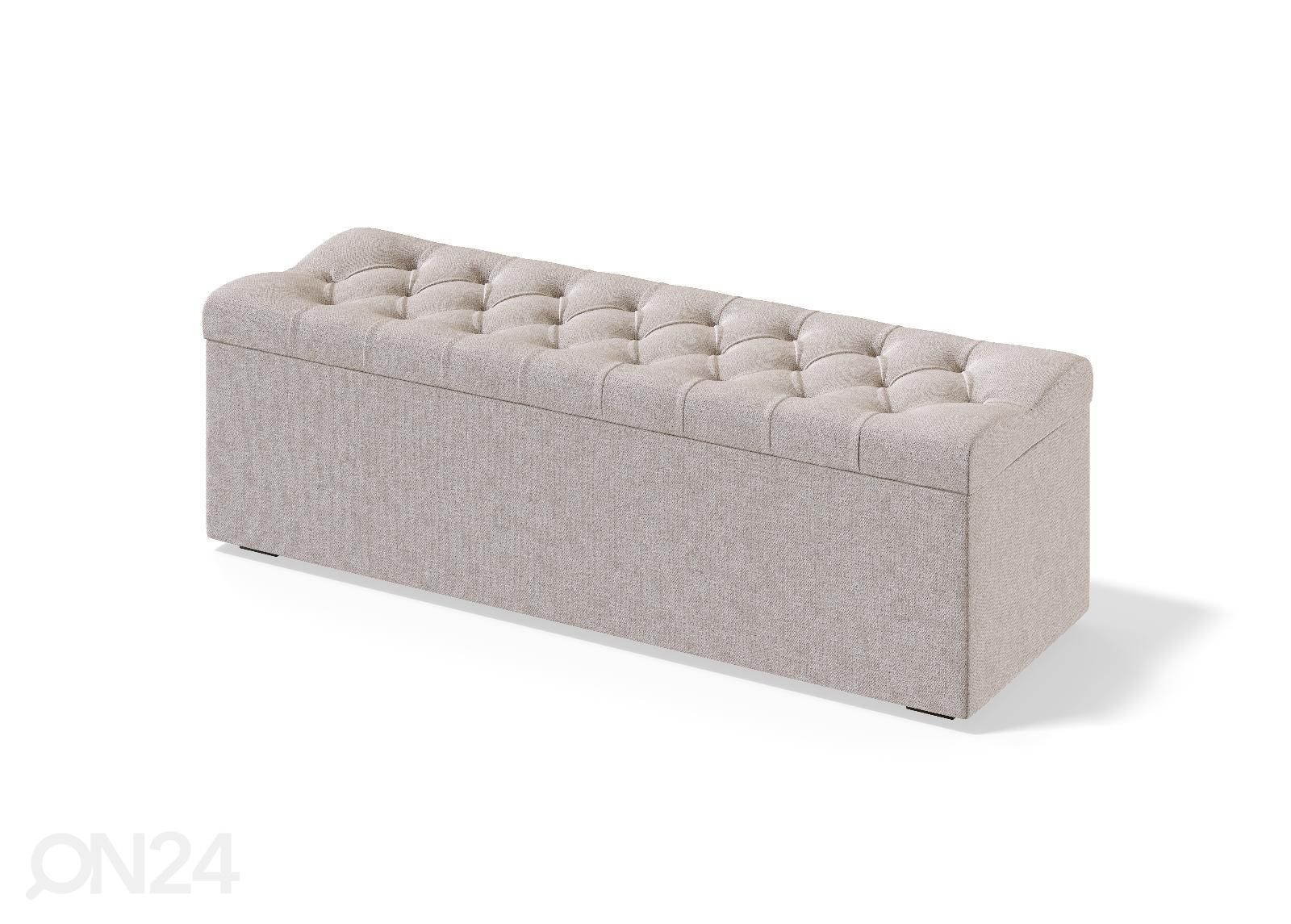 Sleepwell sängynpäätylaatikko RED/BLACK SOLHALL 120 cm kuvasuurennos