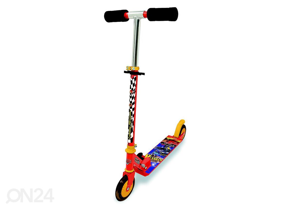 Smoby 2-pyöräinen potkulauta Autot kuvasuurennos