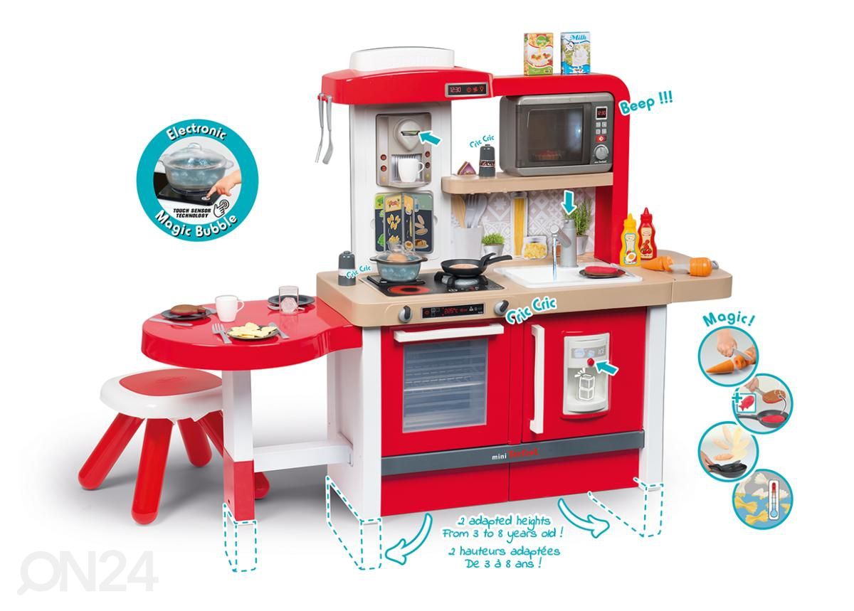 Smoby elektroninen keittiö Evolutive Gourmet kuvasuurennos