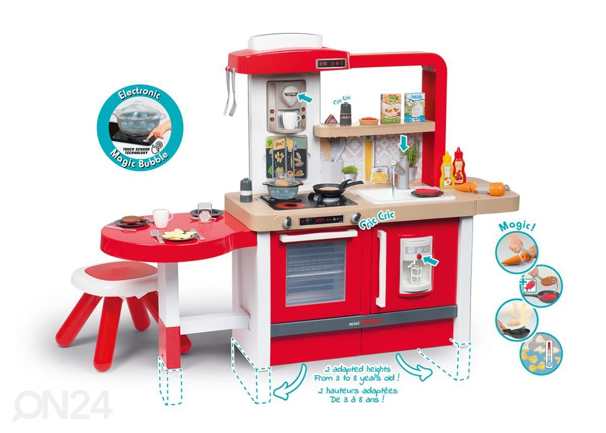Smoby elektroninen keittiö Evolutive Grand Chef kuvasuurennos