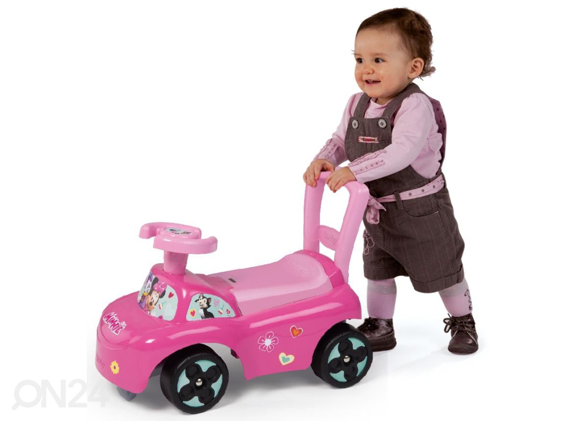 Smoby potkuauto Minni Hiiri kuvasuurennos
