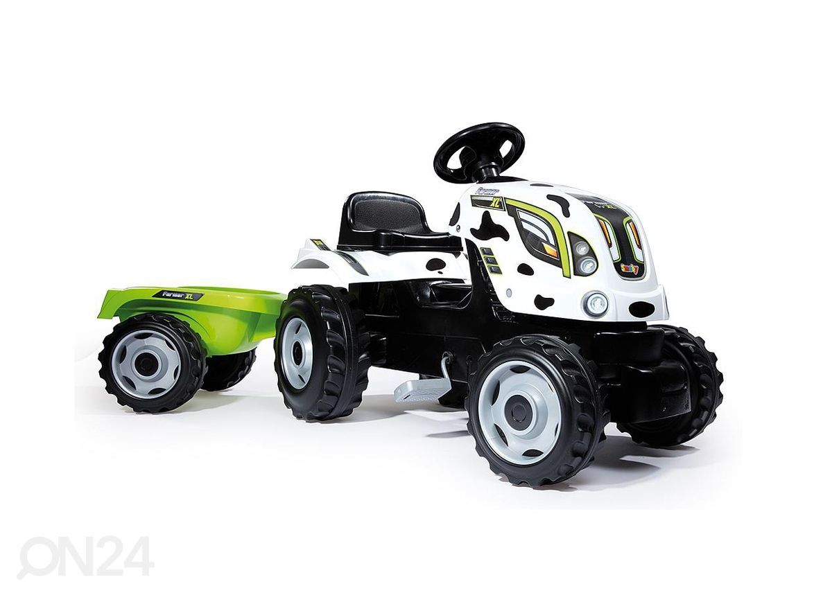 Smoby traktori Farmer XL + peräkärry kuvasuurennos