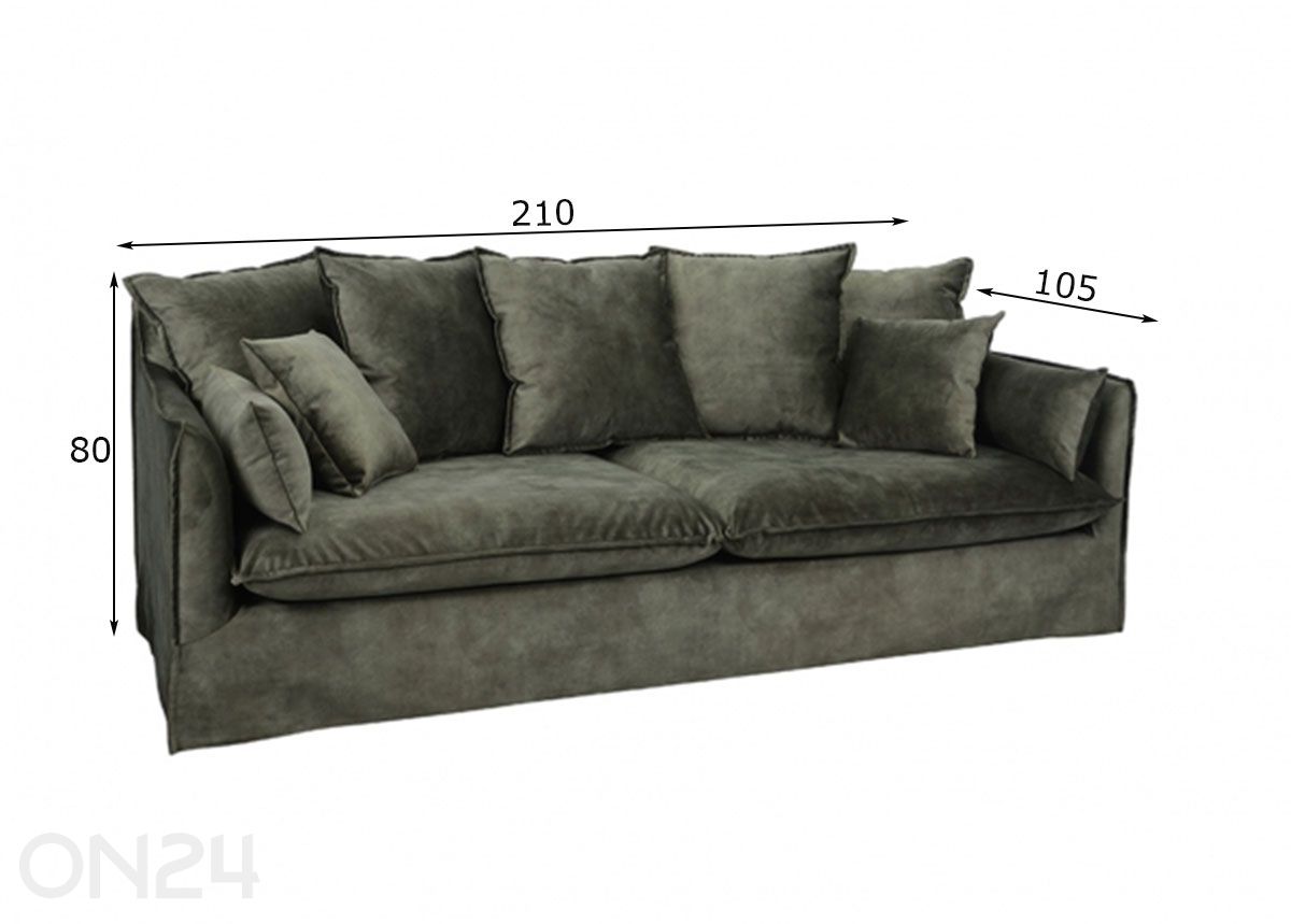 Sohva Heaven kuvasuurennos mitat