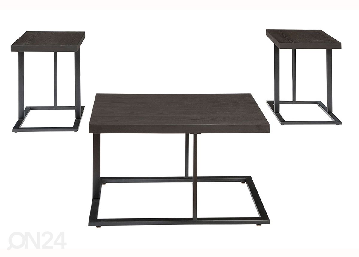 Sohvapöytä + 2 apupöytää kuvasuurennos