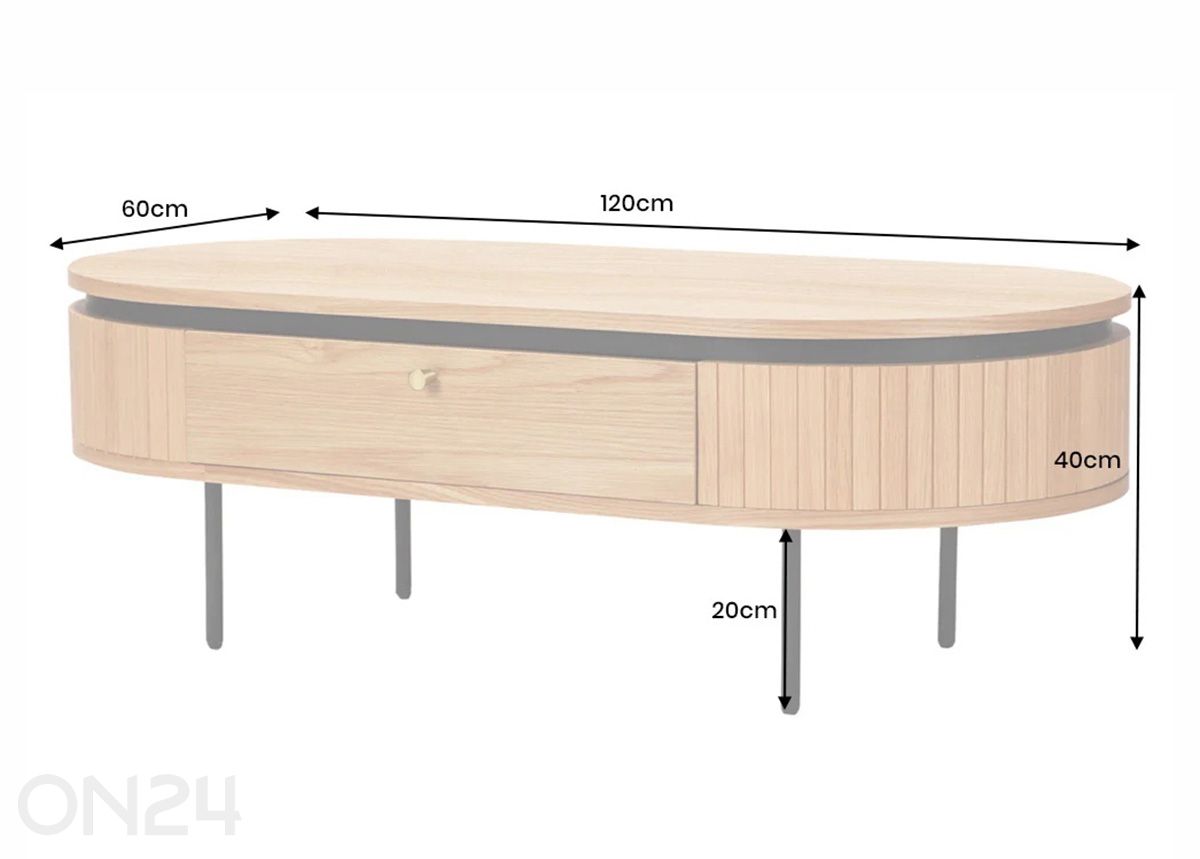 Sohvapöytä Atelier kuvasuurennos