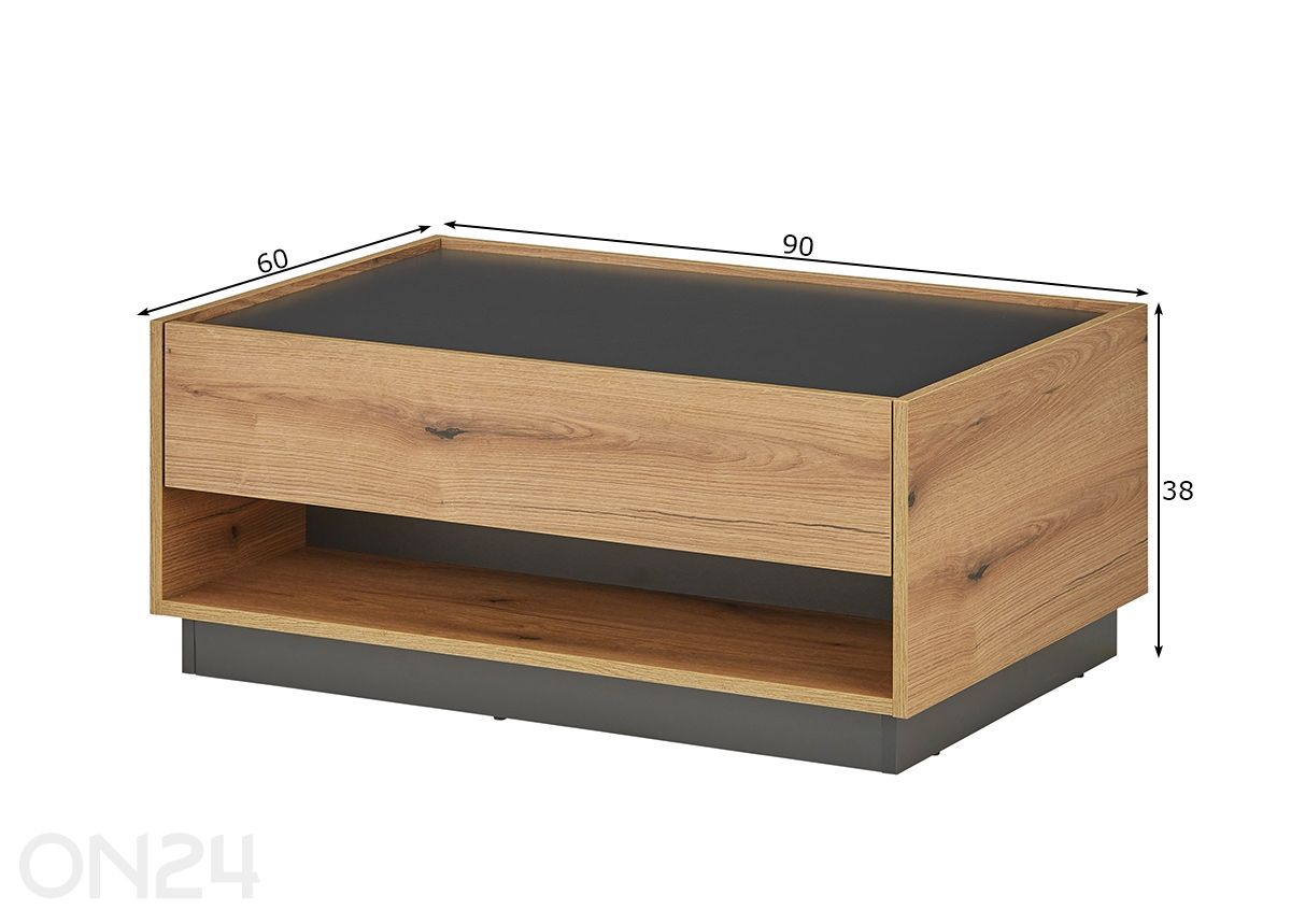 Sohvapöytä City kuvasuurennos