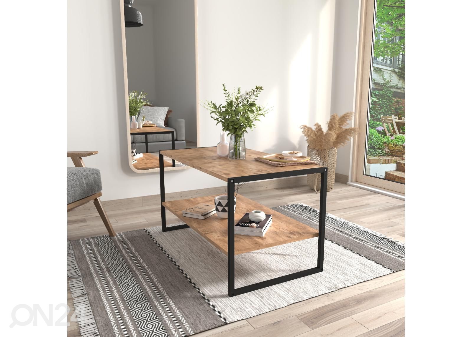 Sohvapöytä Insasi L 90x50 cm kuvasuurennos