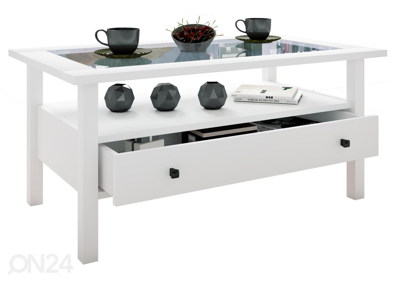 Sohvapöytä Lingis L 90x54 cm kuvasuurennos