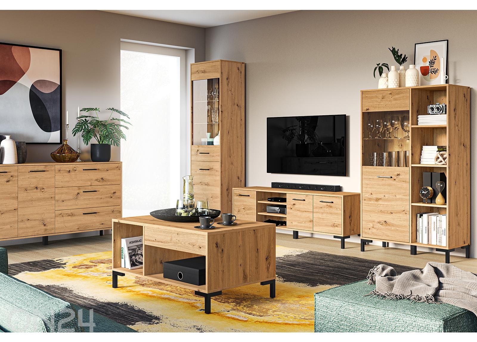 Sohvapöytä Porto 60x100 cm kuvasuurennos