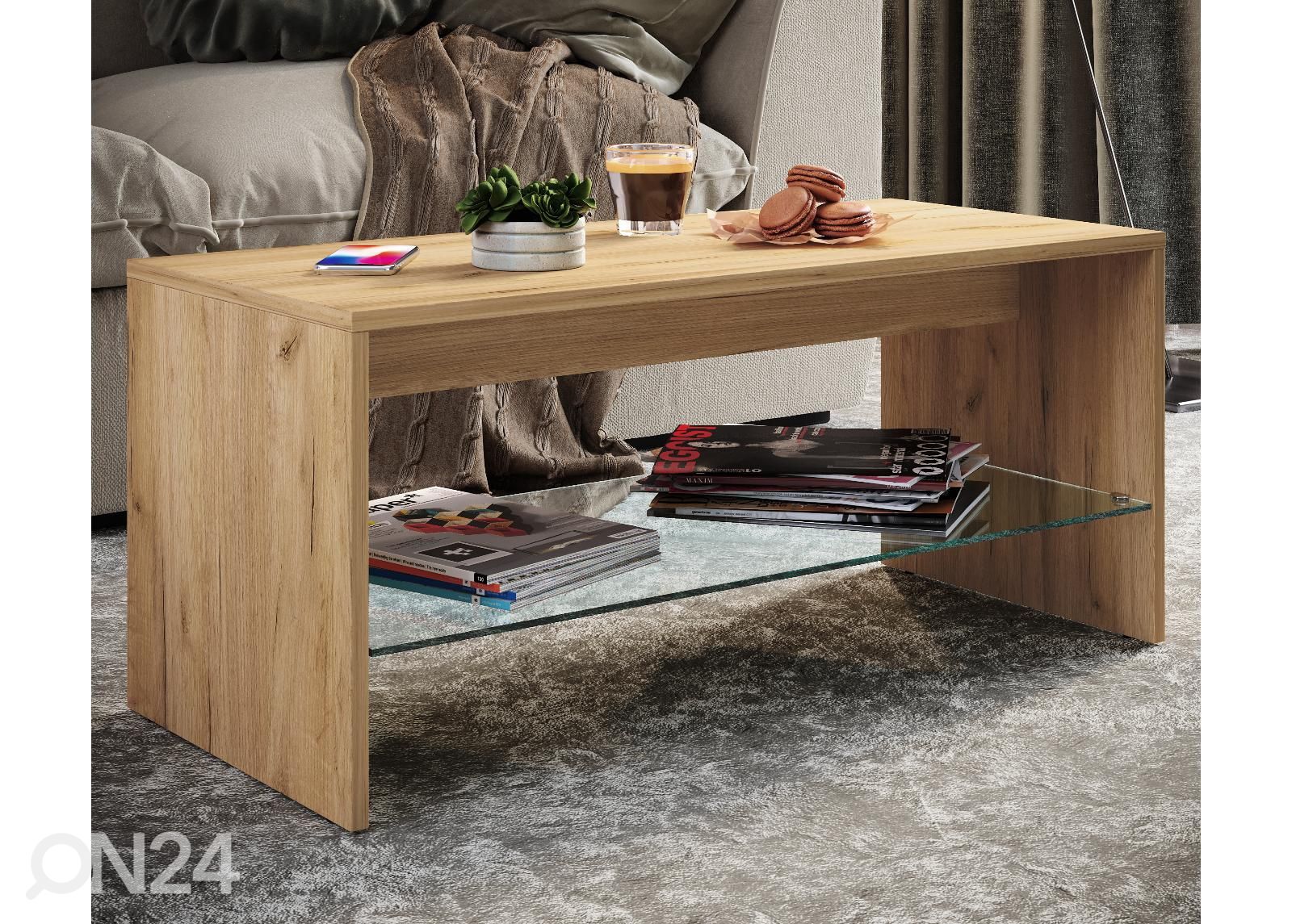 Sohvapöytä Wisal 90x40 cm kuvasuurennos