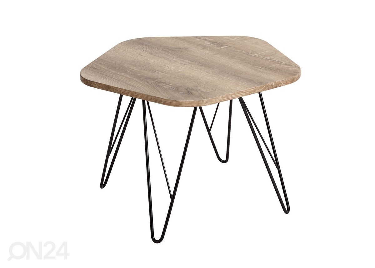 Sohvapöytä Wood 5 60x60 cm kuvasuurennos