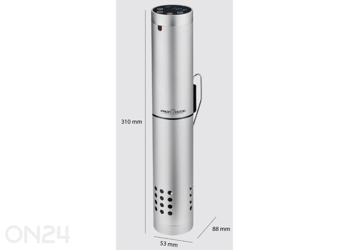 Sous-vide-keitin ProfiCook PCSV1159 kuvasuurennos mitat