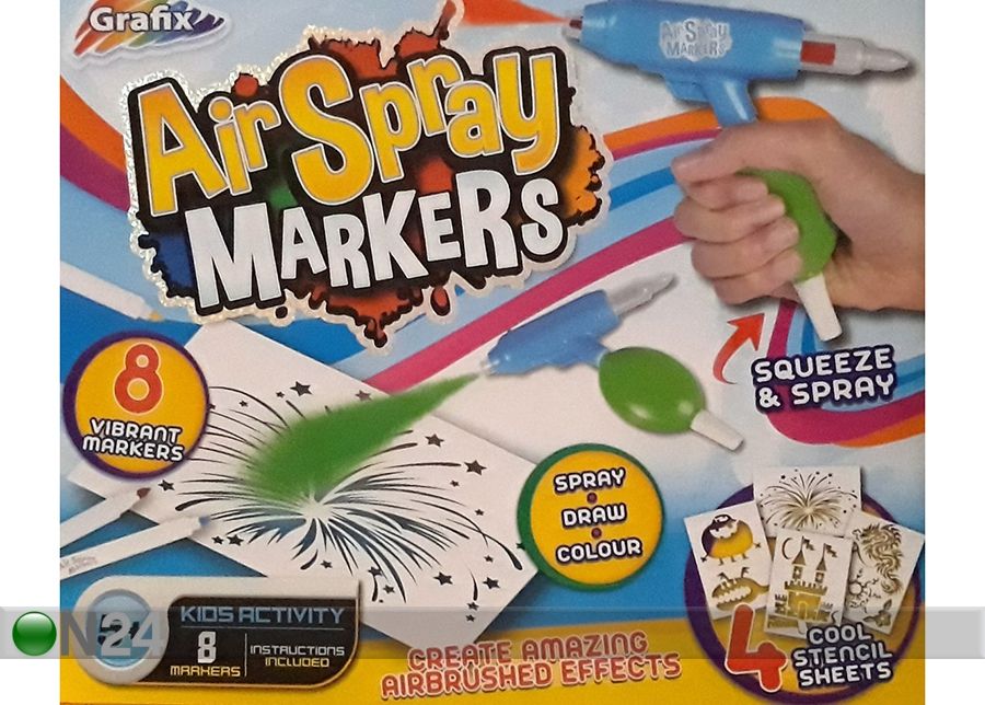 Sprayväripakkaus kuvasuurennos