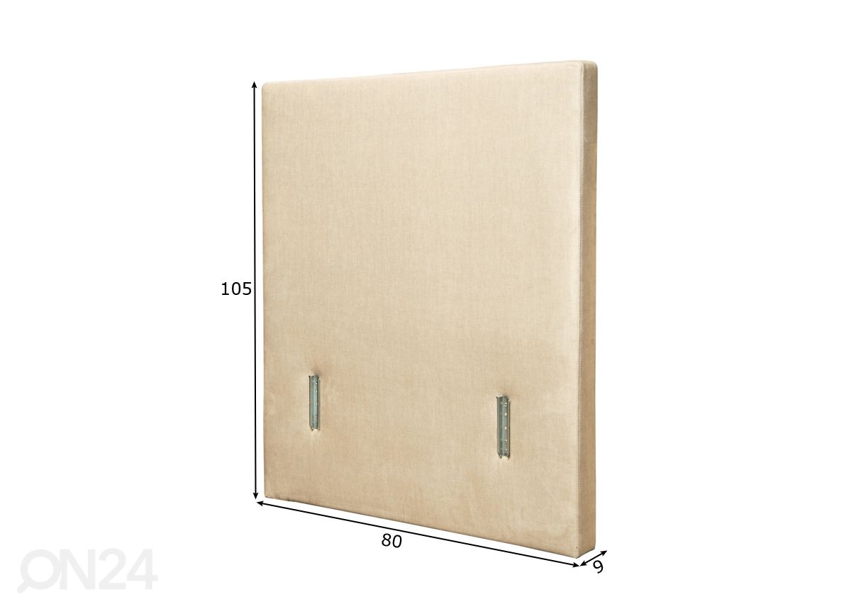 Stroma sängynpääty Salamina 80 cm kuvasuurennos mitat