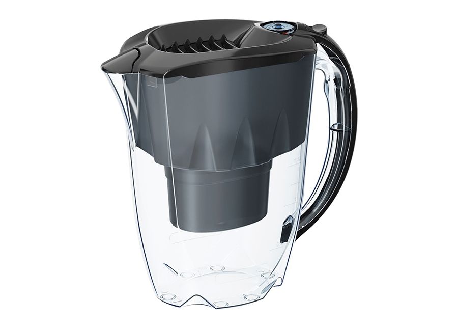 Suodatinkannu Aquaphor Amethyst MAXFOR + 2,8 L, musta kuvasuurennos