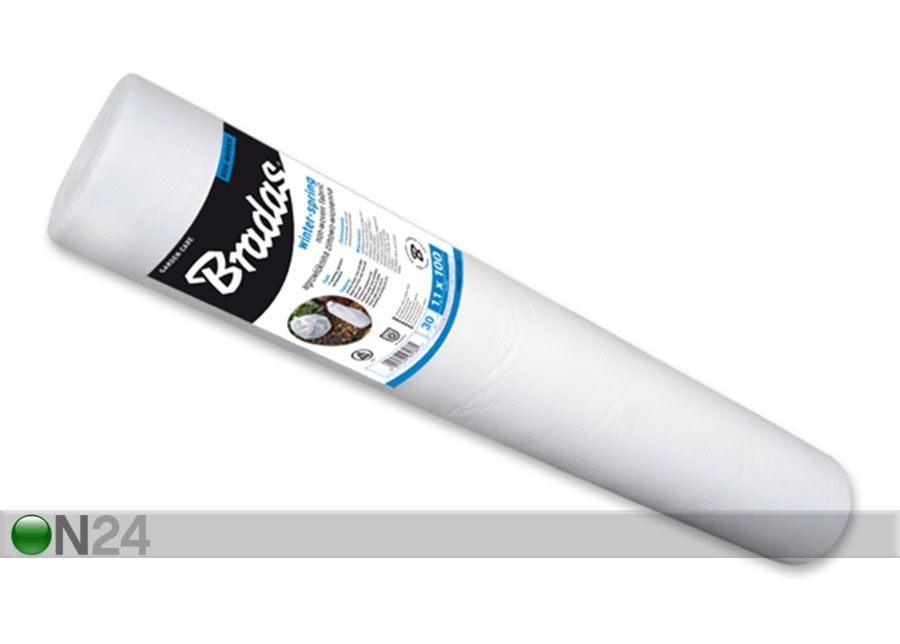 Suojaharso Bradas 30 g/m² 1,1x100 m kuvasuurennos