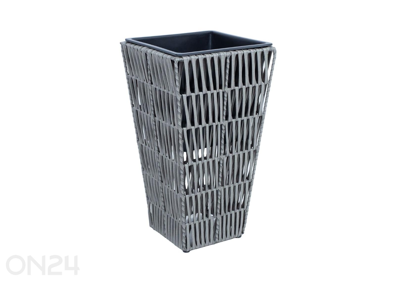 Suojaruukku WICKER 28x28xH50 cm kuvasuurennos