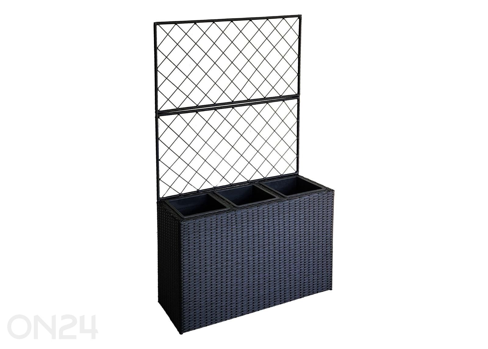 Suojaruukku WICKER 83x29xH55/146 cm kuvasuurennos