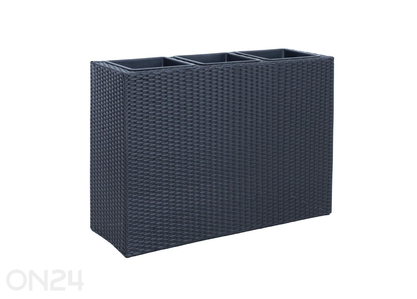 Suojaruukku WICKER 84x30xH62 cm kuvasuurennos