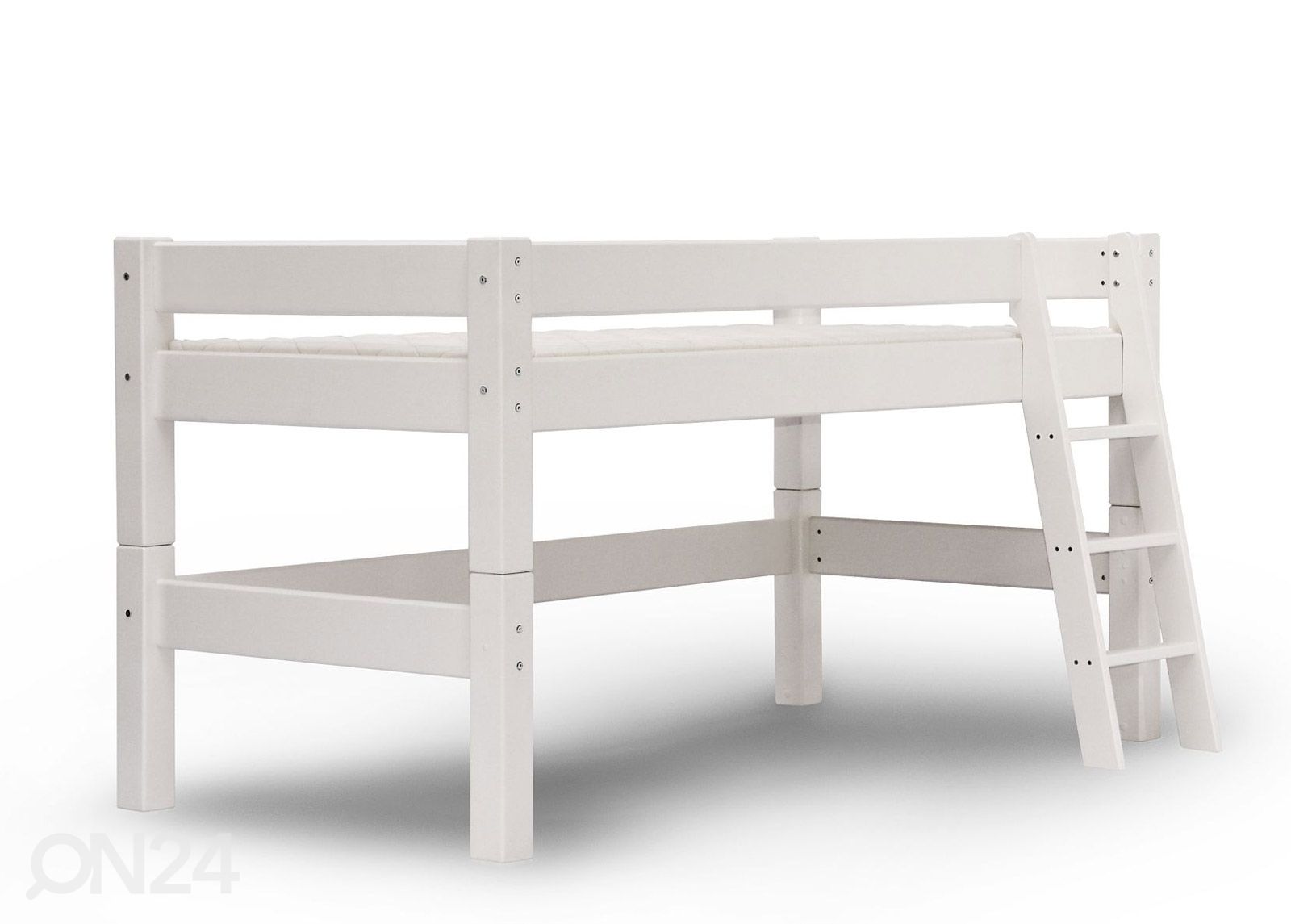 Suwem puoliparvisänky Lahe MINI viistotikkailla 80x160 cm kuvasuurennos