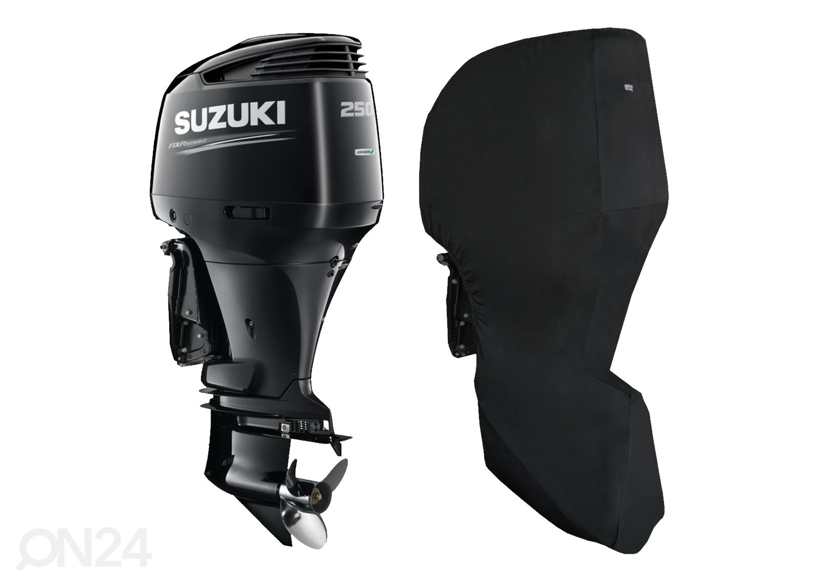 Suzuki perämoottorin peite V6 250-300 hp 25'' 2012- kuvasuurennos