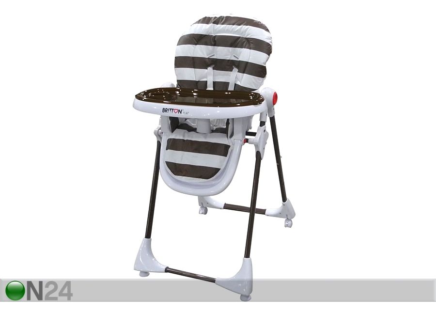 Syöttötuoli BRITTON® YUKI2 BROWN STRIPE kuvasuurennos