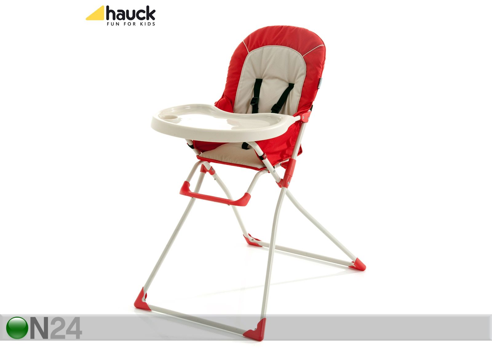 Syöttötuoli MAC BABY punainen kuvasuurennos