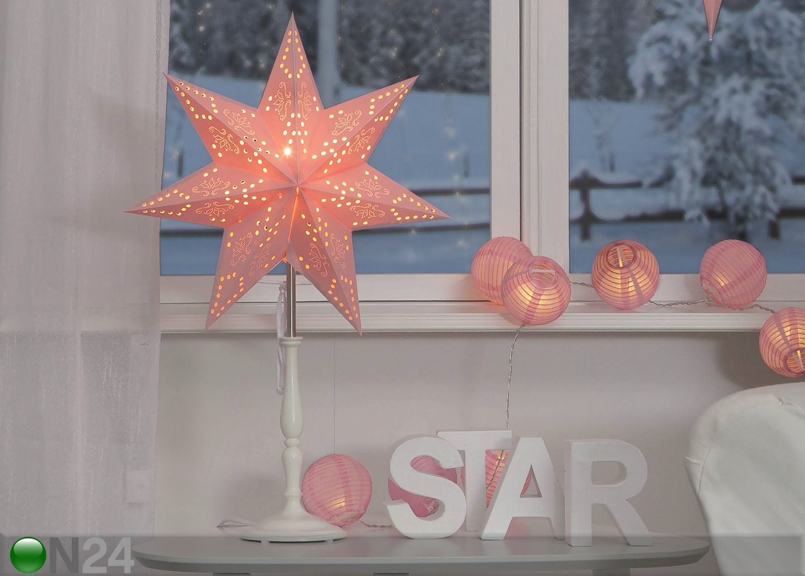 Tähti jalalla Romantic kuvasuurennos