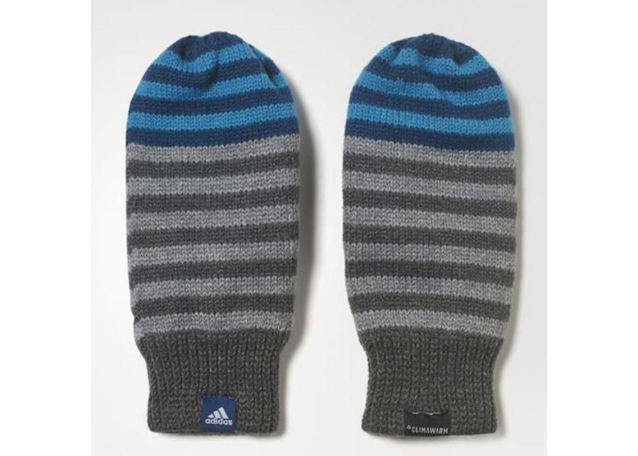 Talvikintaat Adidas Stripy Mittens CD2900 kuvasuurennos