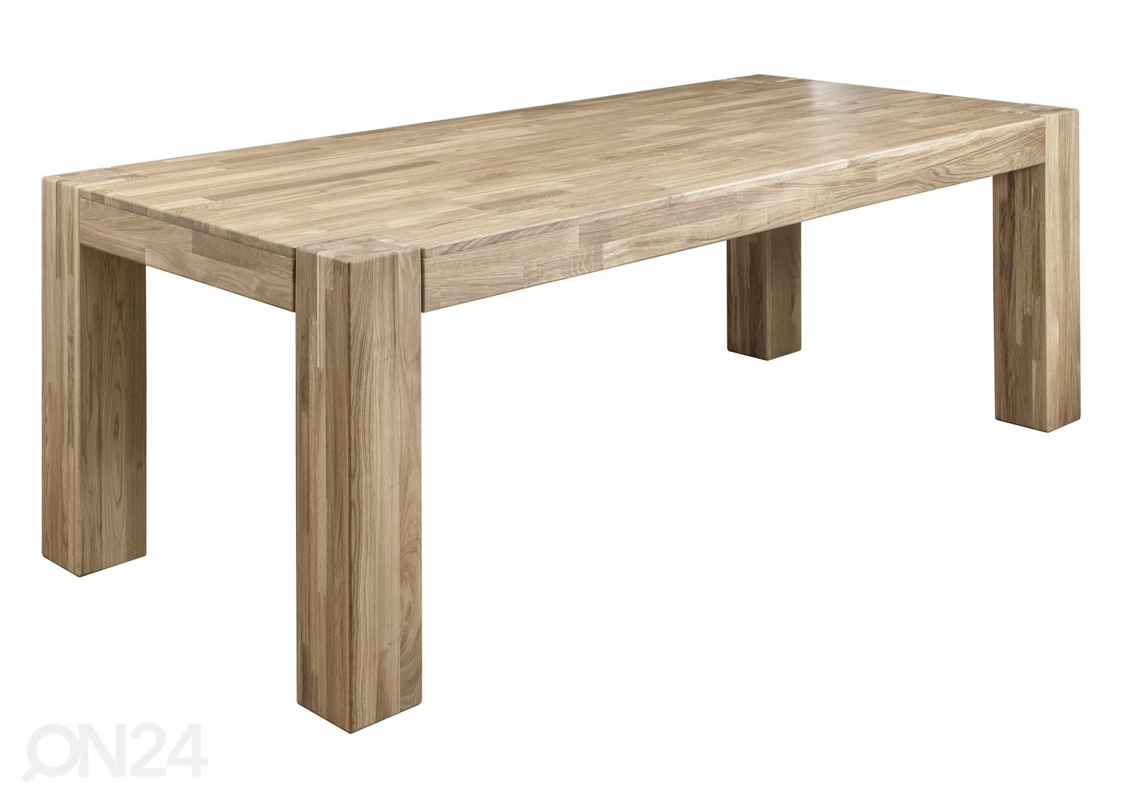 Tammi ruokapöytä Noa 200x100 cm, valkoinen öljy kuvasuurennos