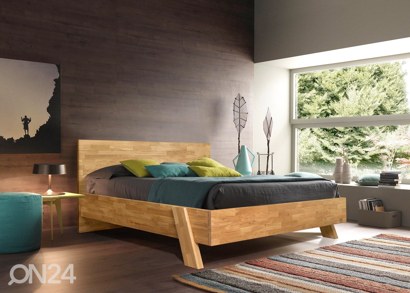 Tammi sänky Emma 200х200 cm kuvasuurennos