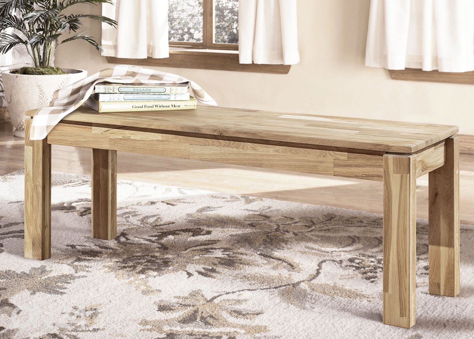 Tammipenkki Provence 4 140 cm, valkoinen öljy kuvasuurennos