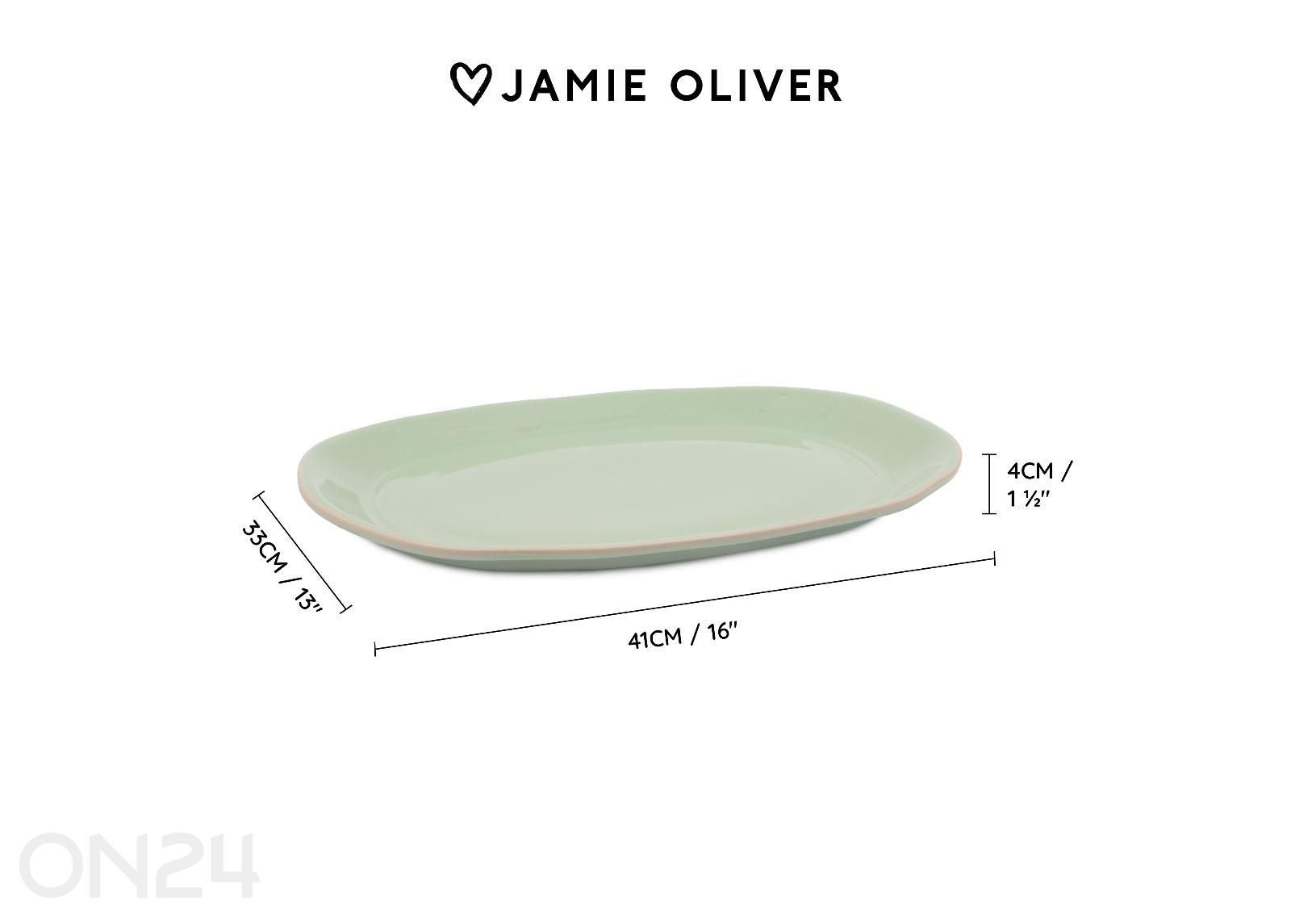 Tarjoiluvati Jamie Oliver Big love feast platter 41x33x4 cm kuvasuurennos