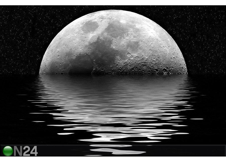 Taulu A QUARTER MOON 60x40 cm kuvasuurennos