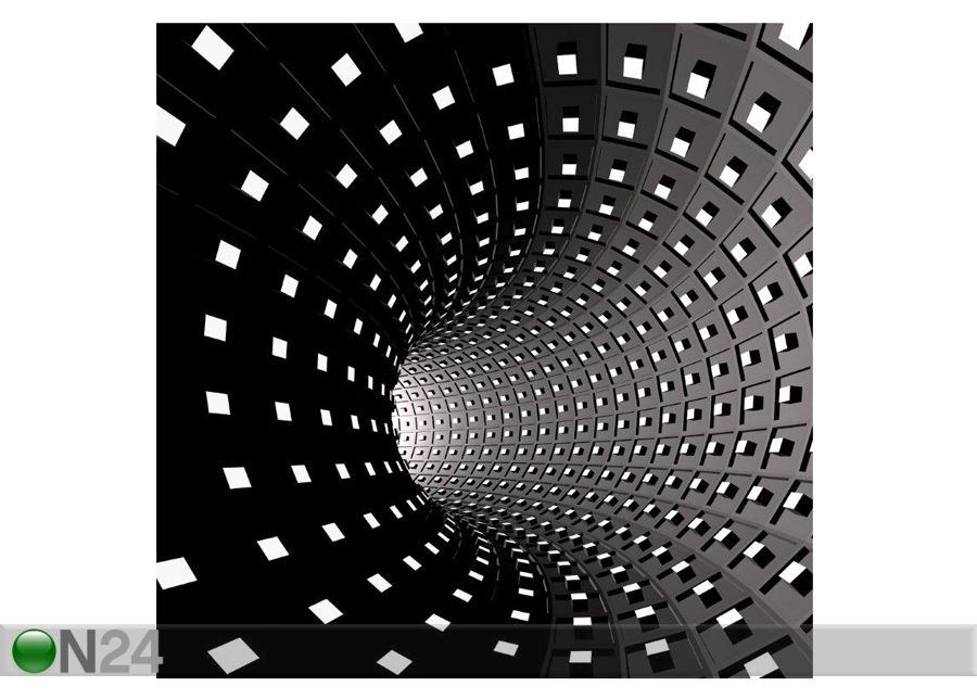 Taulu ABSTRACT BLACK BACKGROUND 70x70 cm kuvasuurennos
