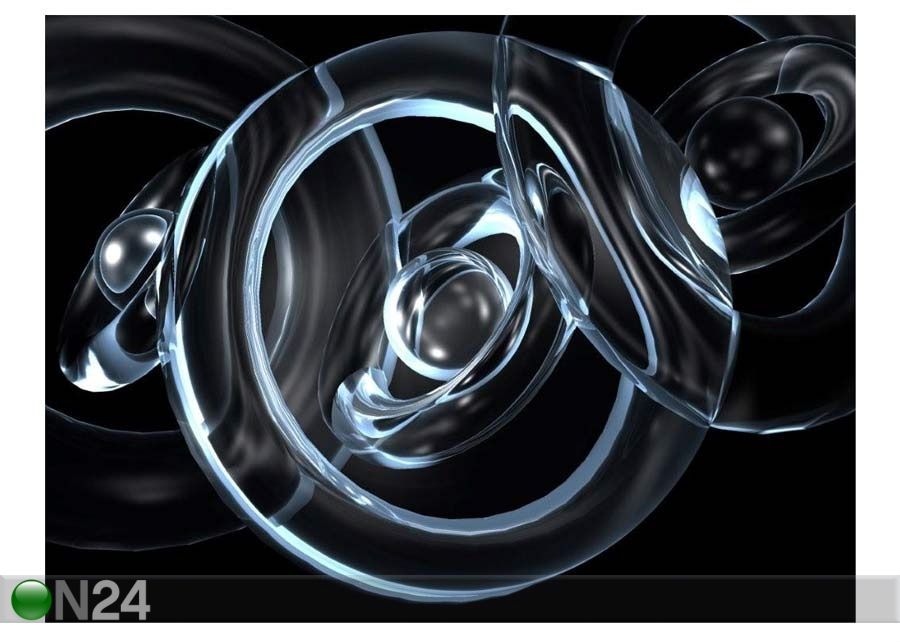 Taulu ABSTRACT1 93x70 cm kuvasuurennos
