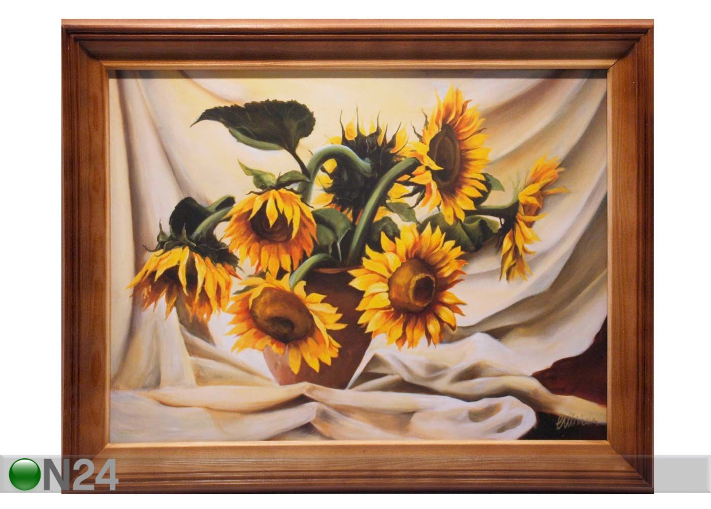 Taulu AURINGONKUKAT 36x46 cm kuvasuurennos