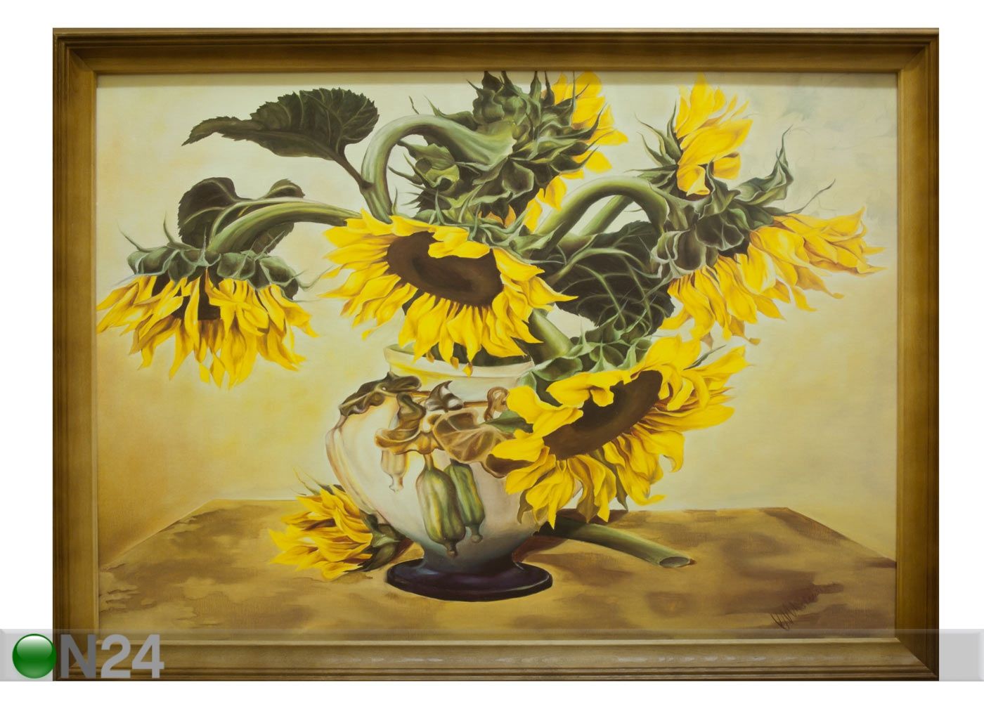 Taulu AURINGONKUKAT 56x76 cm kuvasuurennos