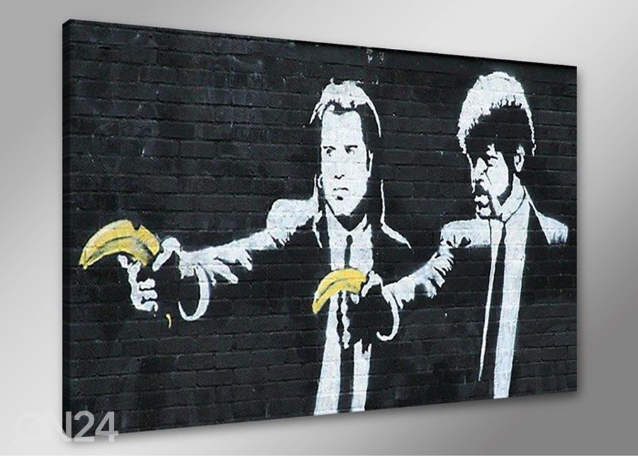 Taulu BANKSY ART 60x80 cm kuvasuurennos