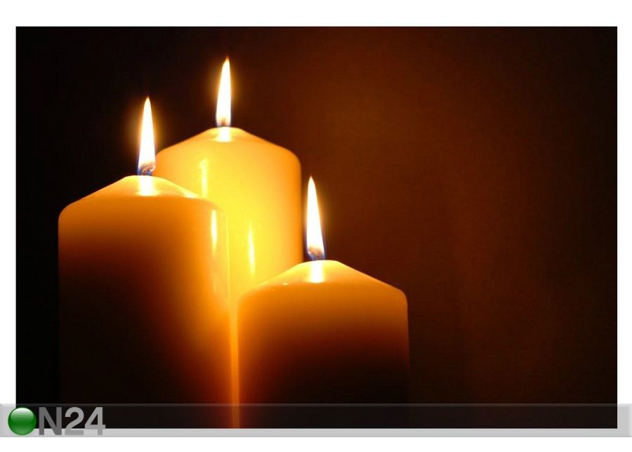 Taulu CANDLES 120x80 cm kuvasuurennos