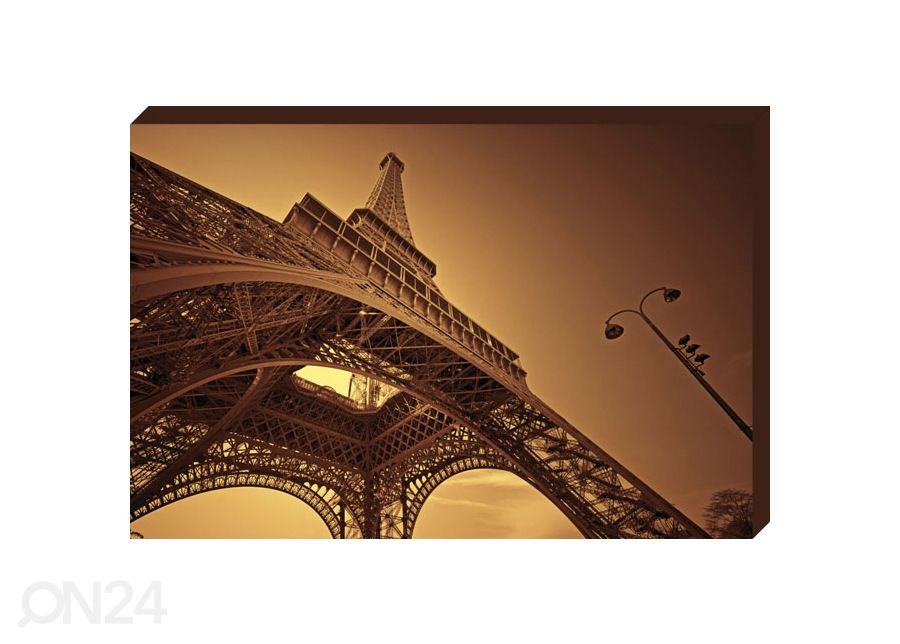 Taulu CANVAS - EIFFEL TOWER IN PARIS 50x70 cm kuvasuurennos