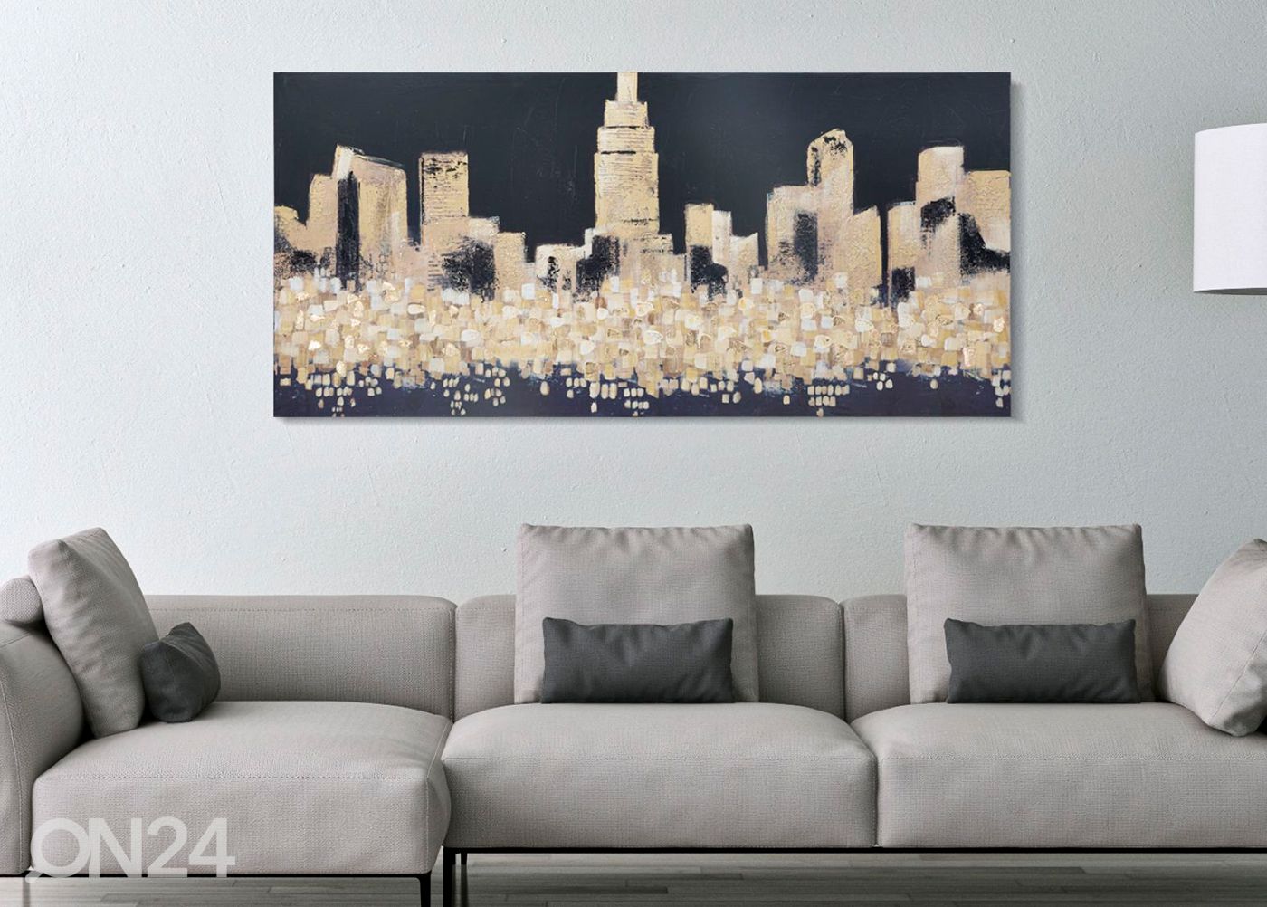 Taulu Golden City 150x70 cm kuvasuurennos