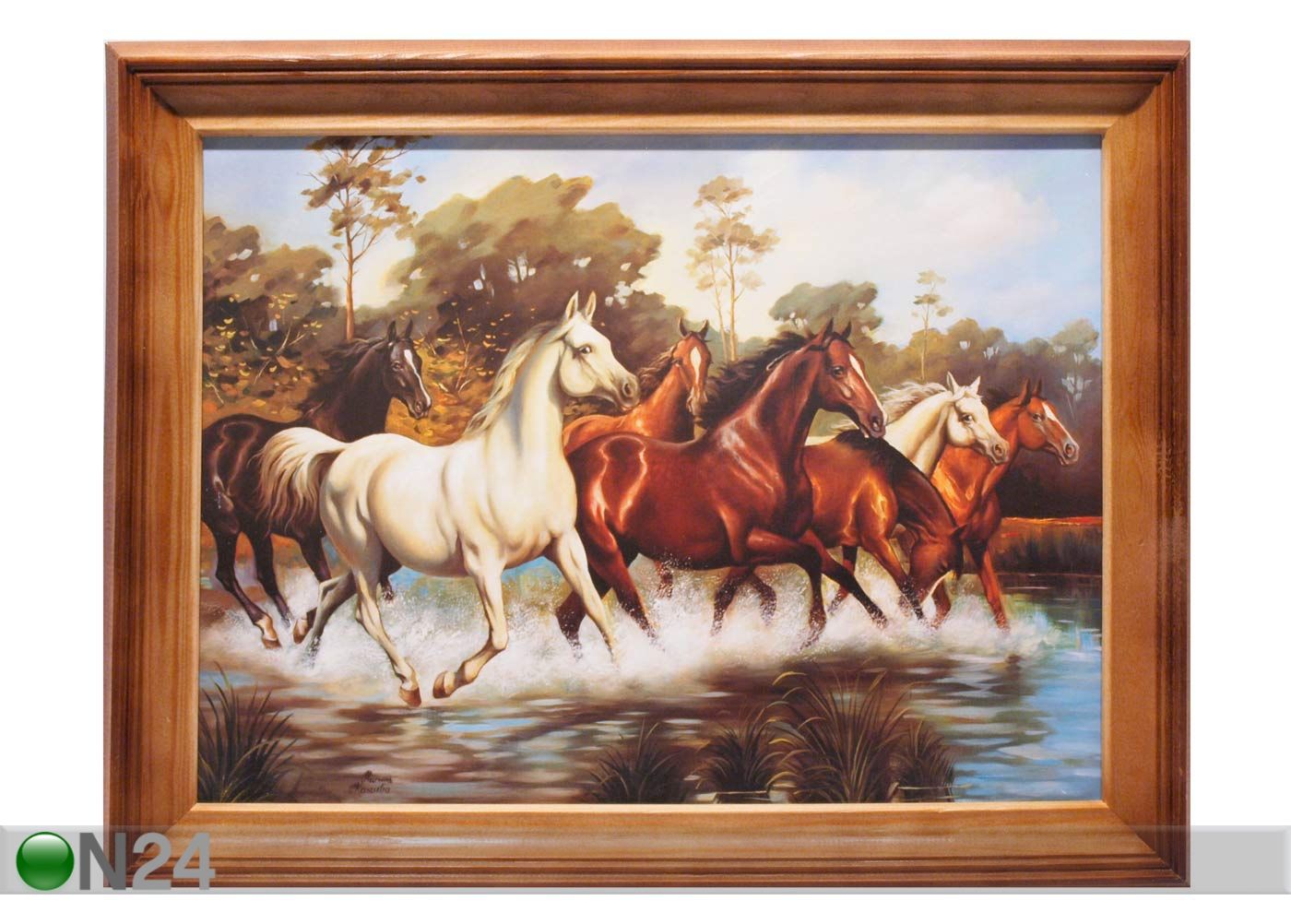 Taulu HEVOSET 56x76 cm kuvasuurennos