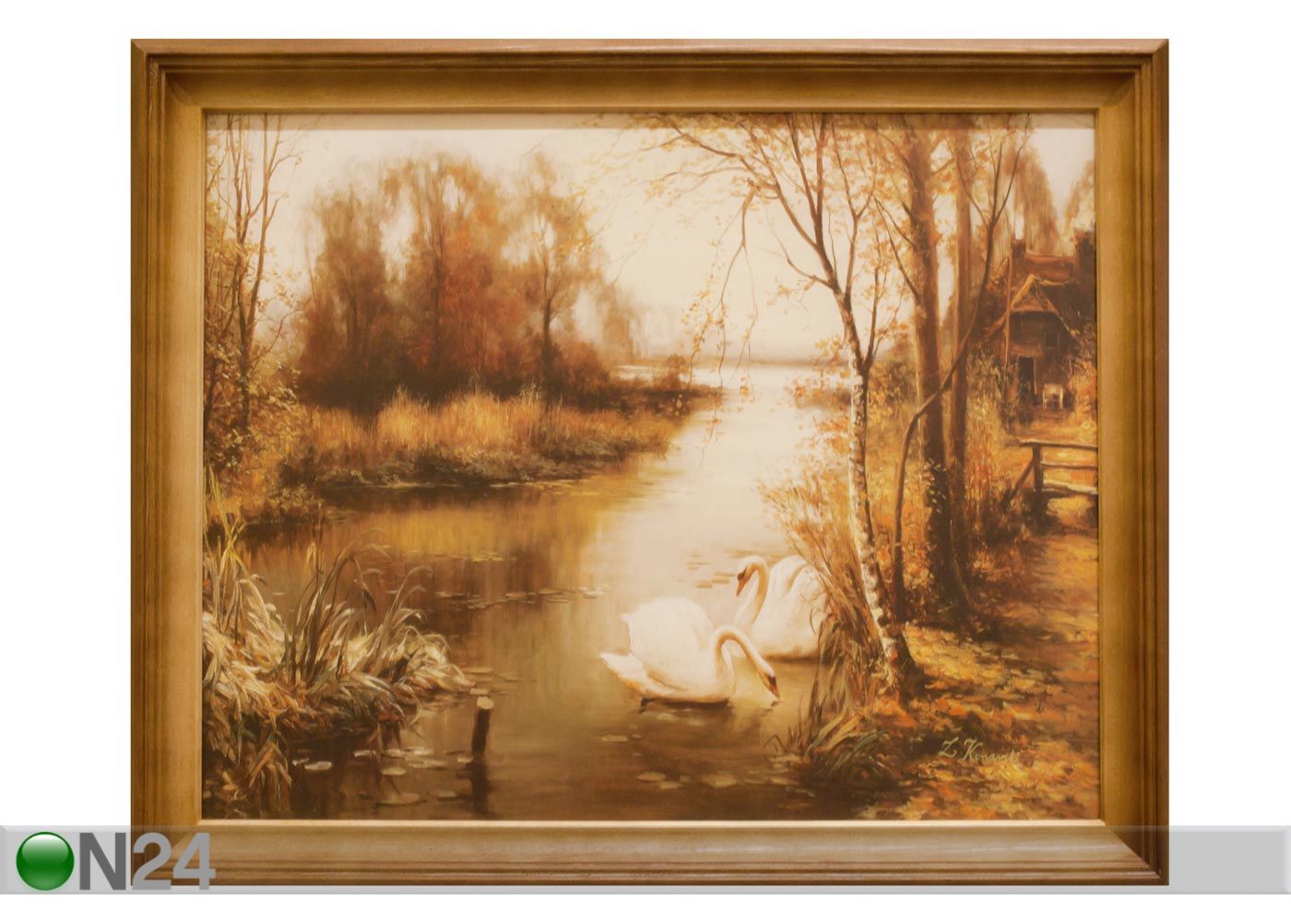 Taulu JOUTSENET 36x46 cm kuvasuurennos