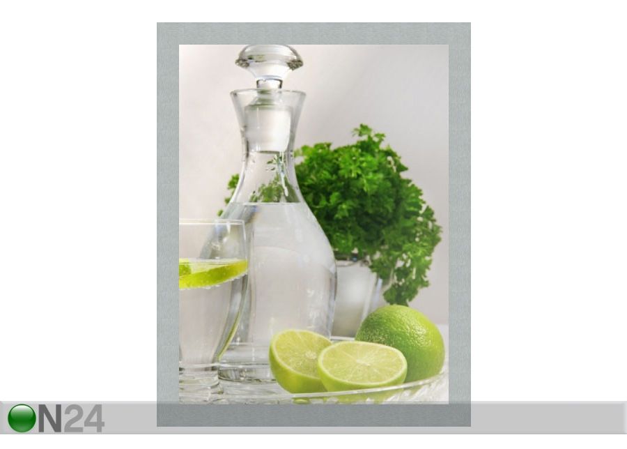Taulu MODERN - LIME AND WATER 18x24 cm kuvasuurennos