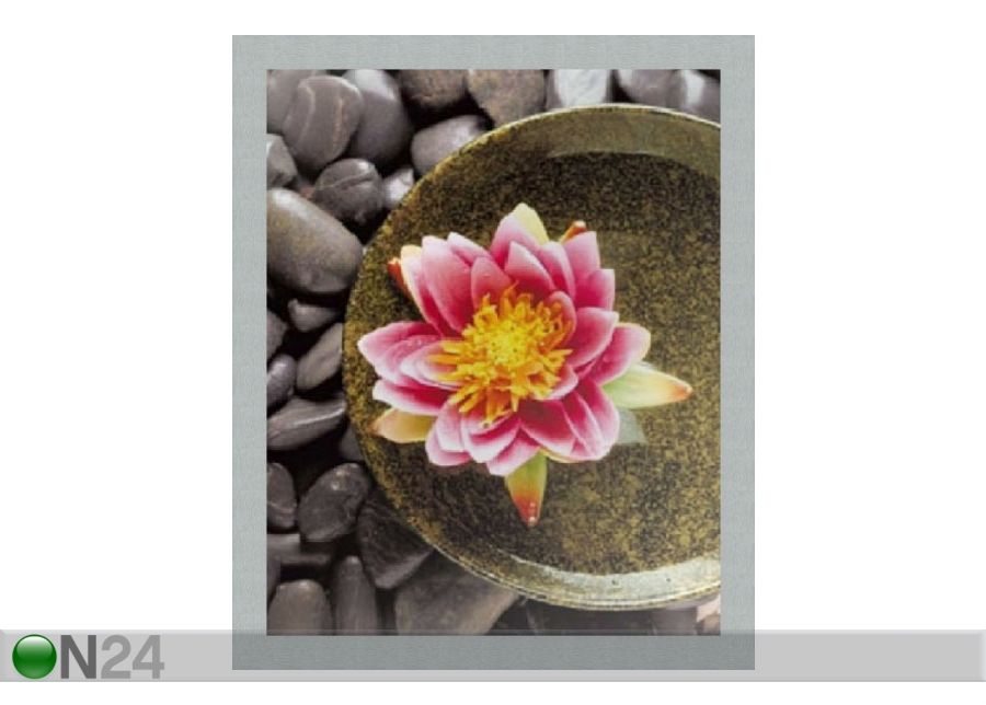 Taulu MODERN - PINK FLOWER 20x25 cm kuvasuurennos