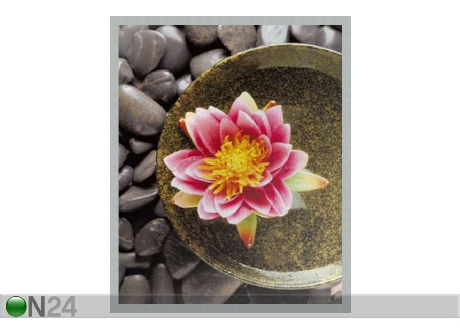 Taulu MODERN - PINK FLOWER 40x50 cm kuvasuurennos