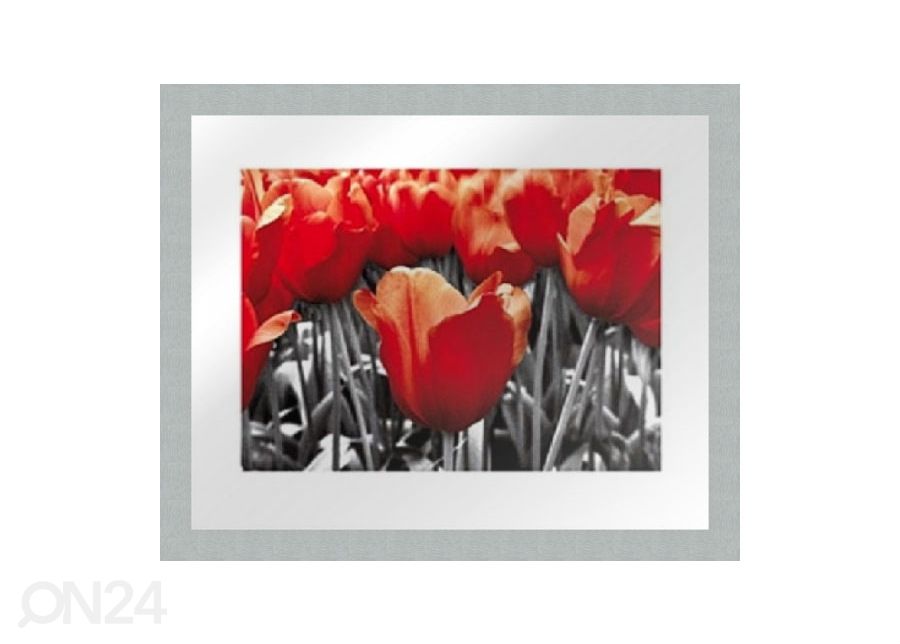 Taulu MODERN - PUNAISET TULPPAANIT 20x25 cm kuvasuurennos