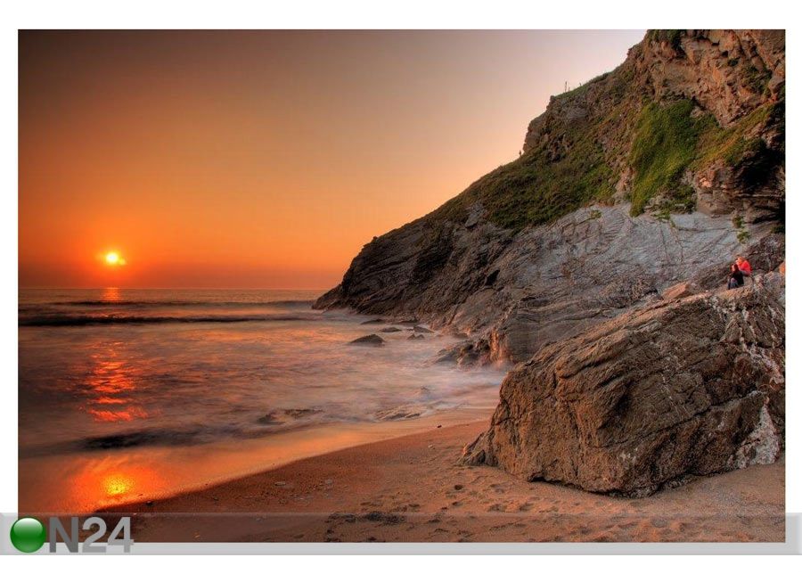 Taulu NEWQUAY RANTA 40x60 cm kuvasuurennos